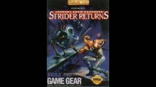 Strider Returns (1992) - Sega Game Gear