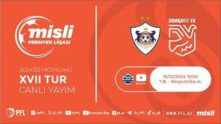 Misli Premyer Liqası 2024/2025 XVII  tur “Qarabağ” – “Sumqayıt”