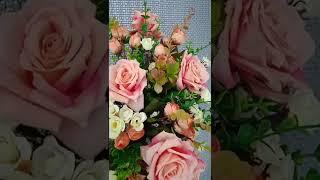 Garden roses || China rose || Japanese camellia || Artificial Plant