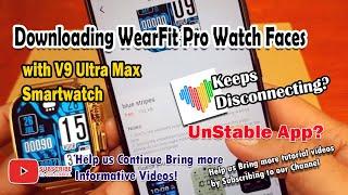 WearFit Pro App - Downloading Watch Faces, Custom Watch Faces - Problems, Issues we Encountered