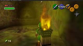 Ocarina of Time - Deku Tree 231 Adult Skip with sword only