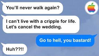 【Apple】I was dumped a month before our wedding after getting paralyzed in a car accident but then...