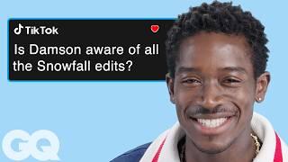 Damson Idris Replies To Fans Online | Actually Me