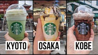 Starbucks Japan Frappuccino Flavors in Kyoto, Osaka, Kobe | 47 Jimoto Frappuccino Campaign