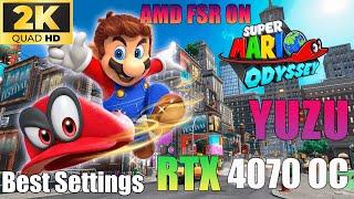 Super Mario Odyssey  | YUZU Emulator 2023 | Best Settings + Performance Test 2023