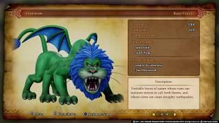 DRAGON QUEST XI (11) - All monster list (except for final boss) (PS4 version)