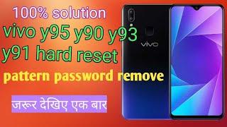 vivo y95/y93/y91/y90 Hard reset vivo y90 y91 y 92 y93y95 kaise lock tode