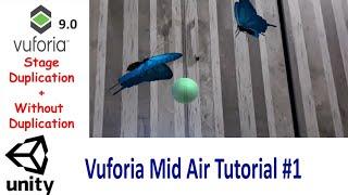 Vuforia Engine 9.0 Mid Air Tutorial #1 [2020]