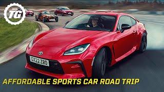 Toyota GR86 vs Hyundai i20N vs Caterham 170R vs Mazda MX-5 'Cheap' Road Trip