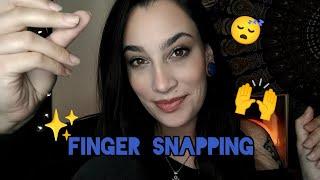 ASMR Fast & Aggressive Finger Snapping | The Snapping NEVER Stops!