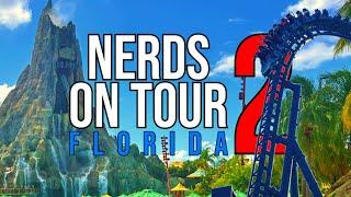 Riding Florida's BEST Rollercoasters!! Nerds On Tour 2: FLORIDA