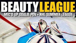 What It’s Like To Goalie VS NHL Players // Da Beauty League ‘24 Week 7 • Goalie POV Mic’d Up