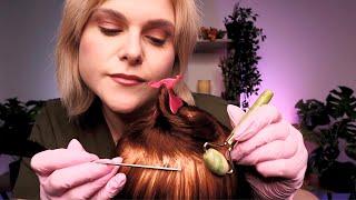 ASMR Scalp Check & Hair Loss Treatment