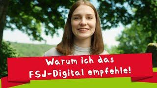 Lara empfiehlt das FSJ-Digital!