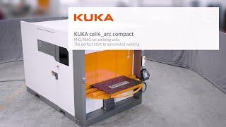 KUKA cell4_arc compact: The perfect start to automated welding