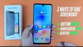 SAMSUNG GALAXY A05s: How to take Screenshot (3 Super New Ways)