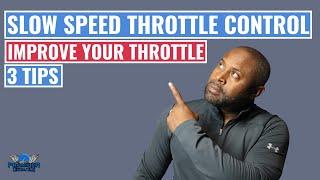 Slow Speed Turns On A Motorcycle / 3 Tips For Better Throttle Control