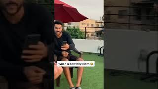 When you don’t trust your boyfriend LOL #shorts #comedy #adamw
