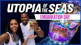 Utopia of the Seas Embarkation Day | Worlds 2nd Largest Cruise Ship