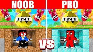 NOOB vs PRO: En İyi KIYAMET SIĞINAĞI !! - Minecraft