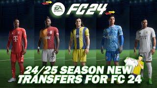 24/25 Transfer Squad Update For FC 24 V1 ( New Transfers, Managers & Players)