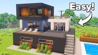 Minecraft: How to Build a Modern House | Tutorial