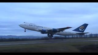 Boeing 747-200 | Air Atlanta Icelandic | Take off | Euroairport MLH/BSL