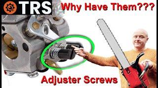 Why do Carburetors Need Adjuster Screws????