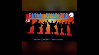 The final semester