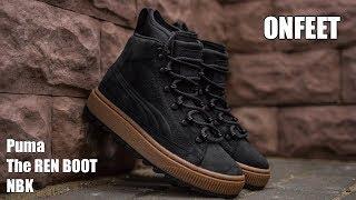 Puma The Ren Boot NBK "Black\Gum" Onfeet Review | sneakers.by