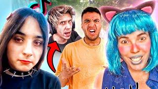 VISITO A LA "EXMUJER" DE elRUBIUS, EVITA CAMILA / TikTok cringe