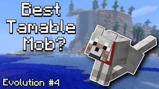 Minecraft Wolves: The BEST Tamable Mob? | Evolution Episode 4