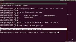 Shell Script Looping statement - Until loop