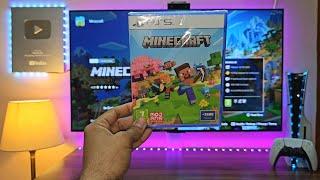 Minecraft PS5 Edition (Unboxing +Gameplay) 4K HDR 60FPS