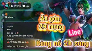 Trận đấu top 1000 Natalya làm khán giả vỡ oa 2 giờ sáng của trâm anh 5 phút |  Liên quân