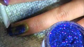 Shellac with Mineral Pigments and Sparkles.wmv