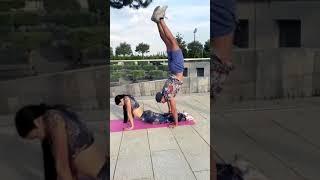 Prank on Yoga Girl 