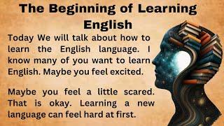 The Beginning of Learning English || How a Small Town Boy Learned English in 7 Easy Steps
