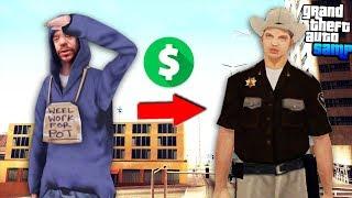 От Бомжа до Генерала Полиции на Arizona RP! - Путь Лидера GTA SAMP #1