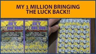 HOPING FOR A COME BACK! MY $1,000,000! Colorado Lotto Scratch Tickets!