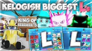  KELOGISH Biggest Ls In Bubble Gum Simulator *Dementor, Mythic Pepper Leviathan, Shiny Sin 2.0...*