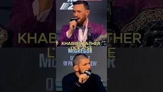 When Conor Disrespected Khabib's Father and Khabib Didn't Forget ...The Rest is History  #ufc #mma