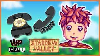 Vincent calls me at 6am in the morning - STARDEW VALLEY