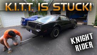 Our Screen Used Knight Rider is Stuck! Repairing a Frozen Wheel Cylinder on an Original KITT!