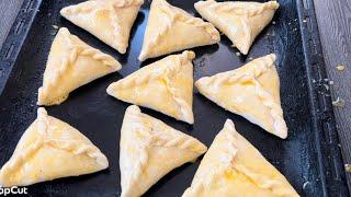 Puff pastry baking /Вкусная выпечка из слоеного тесто#food #cooking #recipe #cookingfood