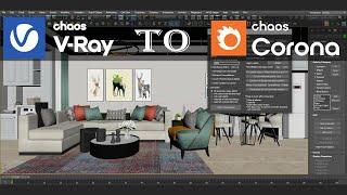 V ray to Corona Converter in 3ds max Corona to V ray  Converter