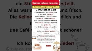 A Short A Short Story in German: Listen and Learn #deutschlernen #deutsch #neuesgesprach #lernen