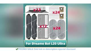 Fit For Dreame Bot L20 Ultra / L30 Ultra / X20 Pro Supplies Accessories Main Side Brush Mo