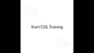 Start CDL Training