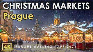 Christmas Markets in Prague - Old Town Square & Lamplighter on the Charles Bridge